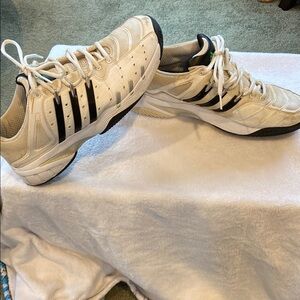 GUC! Adidas Men’s Adiprene White and Black Sneakers, sz 11.5!